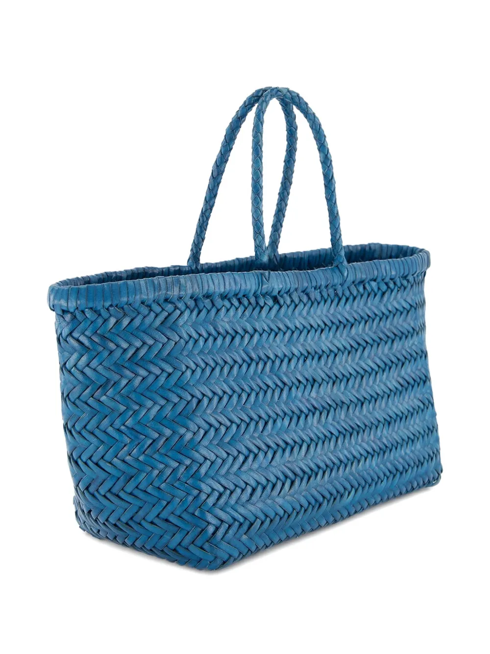 Dragon Diffusion Small Triple Jump Woven Tote Bag In Blue