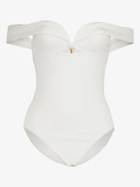 ZIMMERMANN Lexi off-shoulder swimsuit