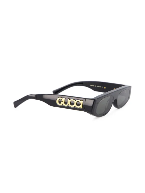 Gucci Eyewear スクエアフレーム サングラス | ブラック
