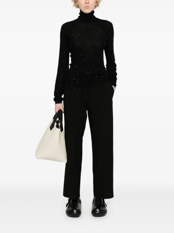 Fabiana Filippi テーパード イージーパンツ | ブラック | FARFETCH JP