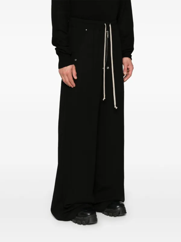 Rick Owens Belas ワイドパンツ | ブラック | FARFETCH JP