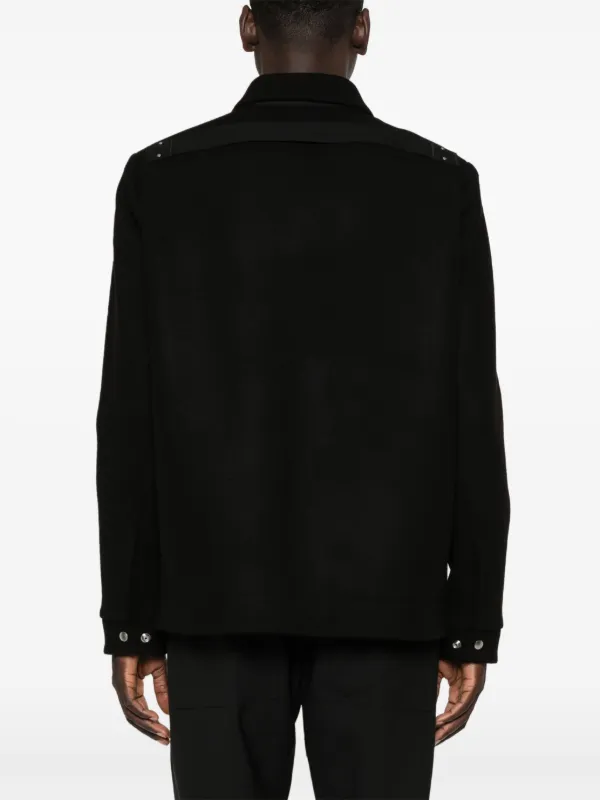 Rick Owens Brad virgin-wool Jacket | Black | FARFETCH