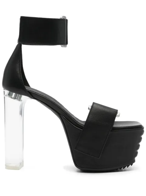 Rick Owens sandalias Banana con tacón de 125mm