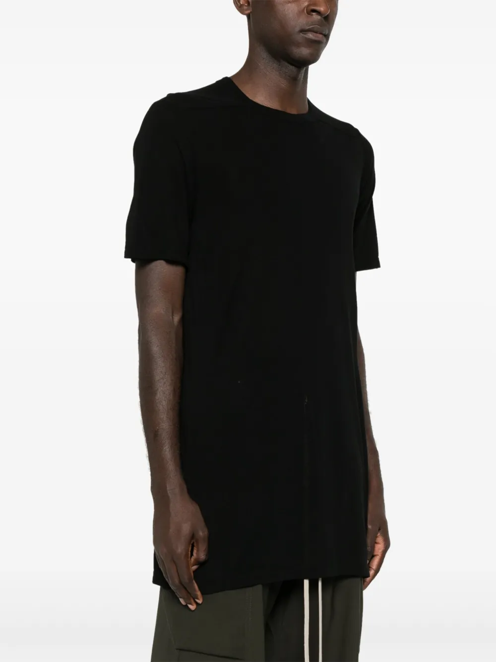 Rick Owens Level T-shirt Zwart