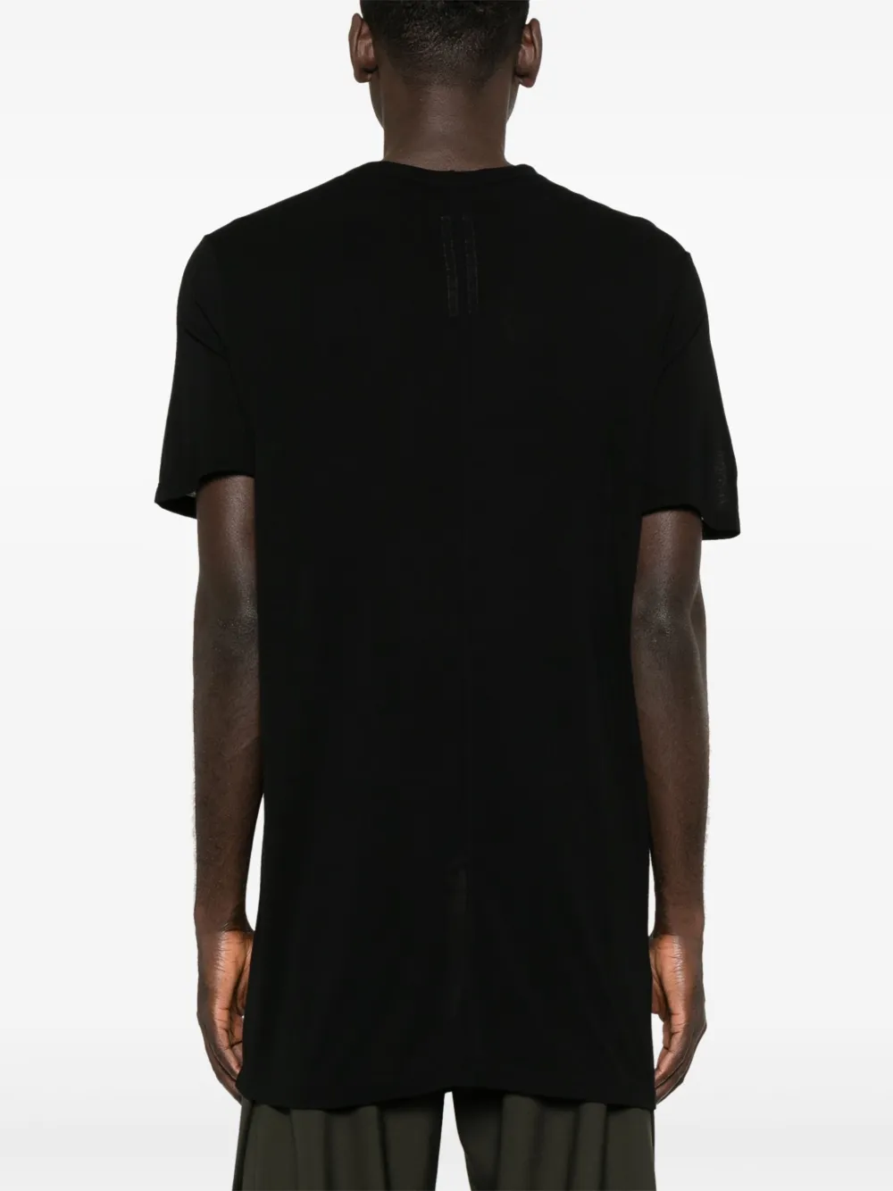 Rick Owens Level T-shirt Zwart