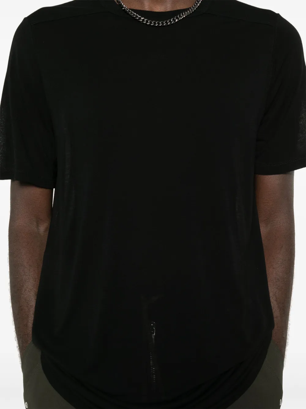 Rick Owens Level T-shirt Zwart