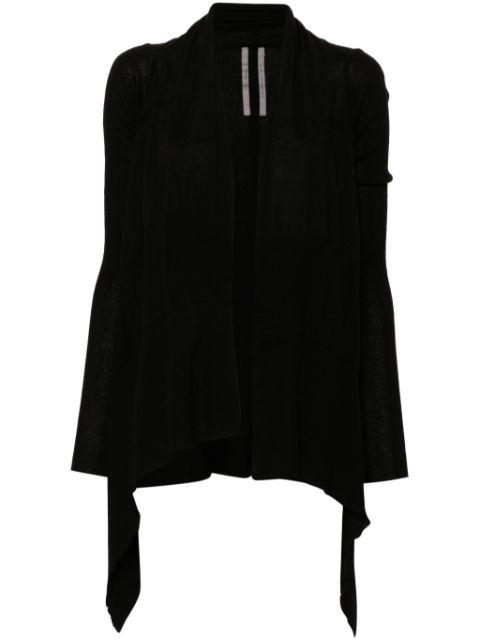 Rick Owens Wrap ribbed cardigan