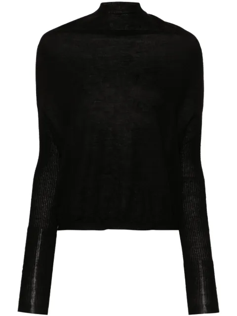 Rick Owens Crater virgin wool jumper