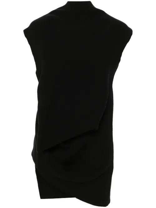 Débardeur Jumbo Babel en maille nervurée - Rick Owens - Modalova