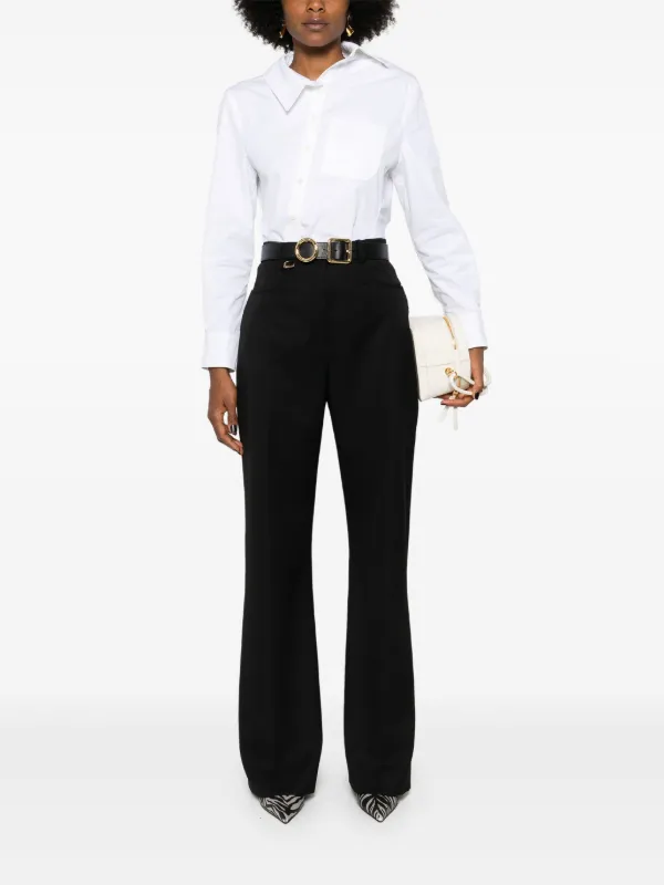Jacquemus Le Pantalon Sauge フレアパンツ | ブラック
