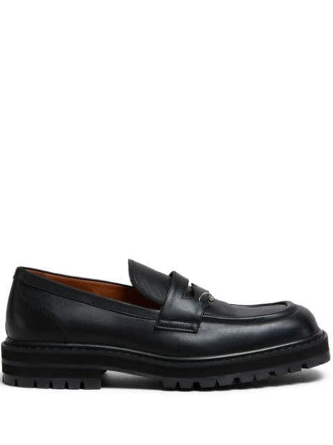 Marni ring embellishment loafers