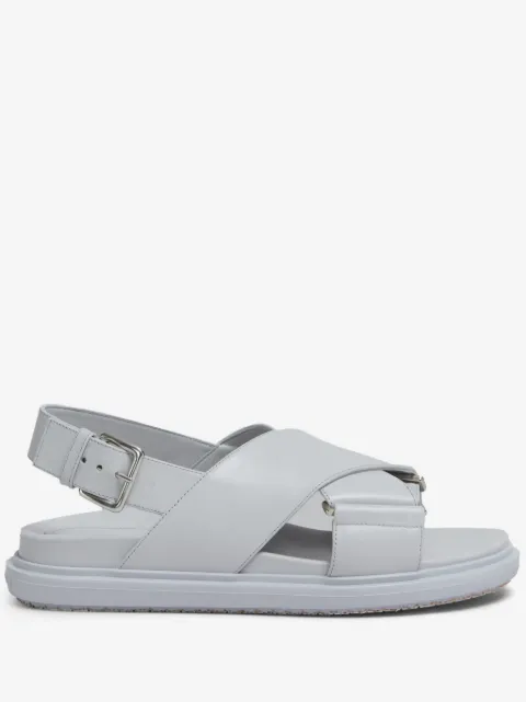 Marni Fussbet leather sandals