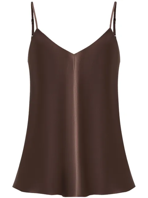 12 STOREEZ V-neck silk top 