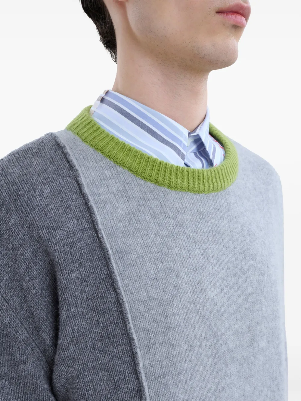Marni Trui met colourblocking Roze