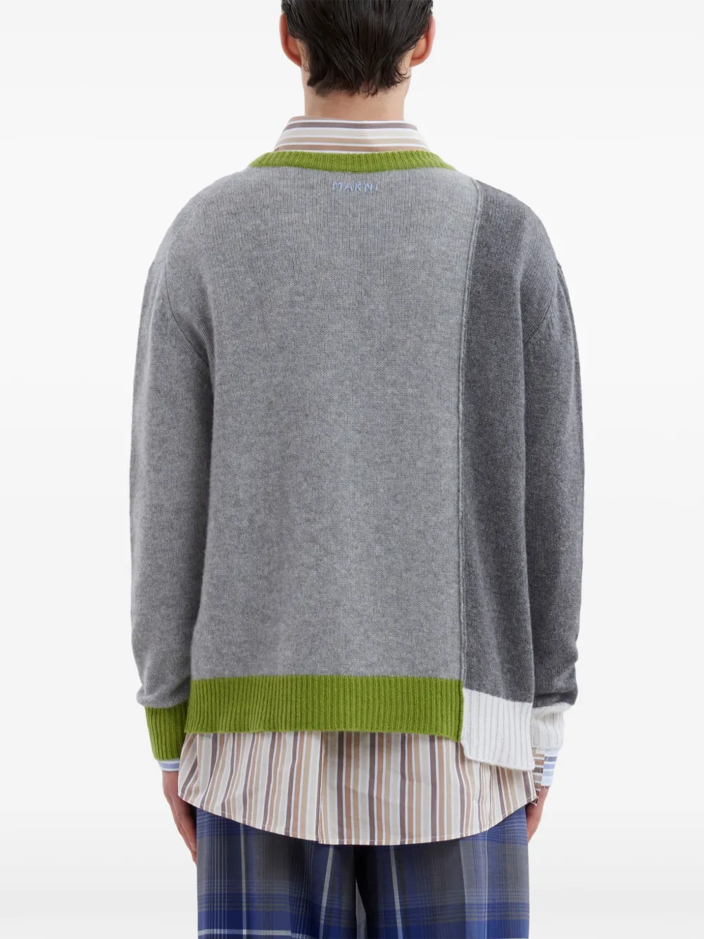 Marni Trui met colourblocking Roze