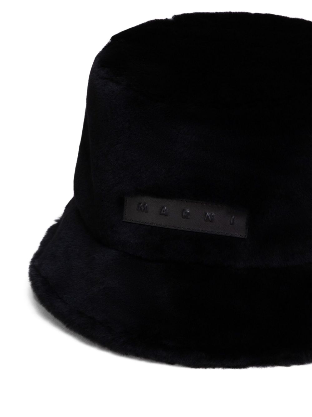 Marni logo-patch bucket hat Women