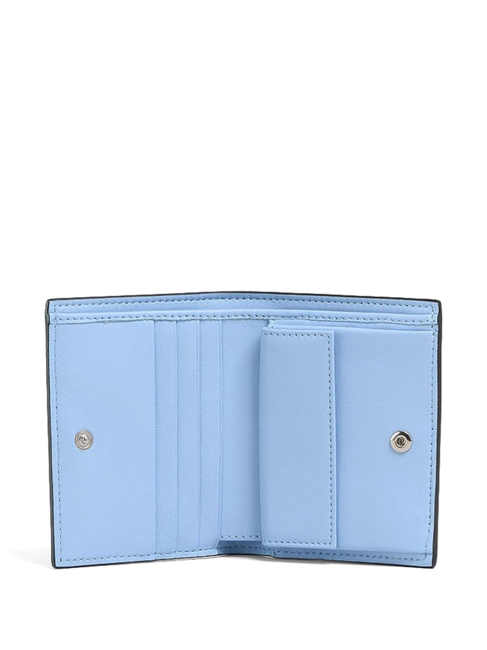 Affordable Marni bi-fold embossed logo leather wallet Women