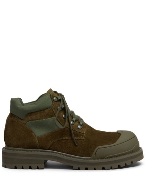 Marni leather lace-up boots Men