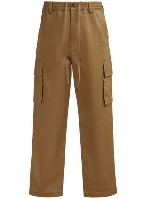 Marni cargo-pocket cotton trousers Men