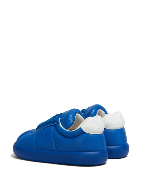 スニーカー Sneakers - Marni - Leather - Blue Marni BigFoot 2.0 Padded Leather Sneakers | Blue | FARFETCH