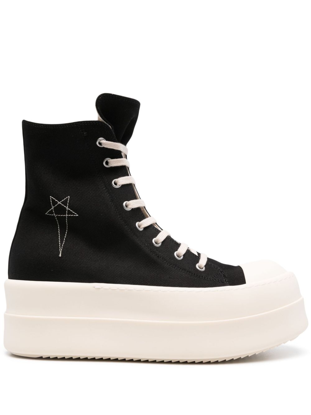 Rick Owens DRKSHDW Double Bumper sneakers Zwart