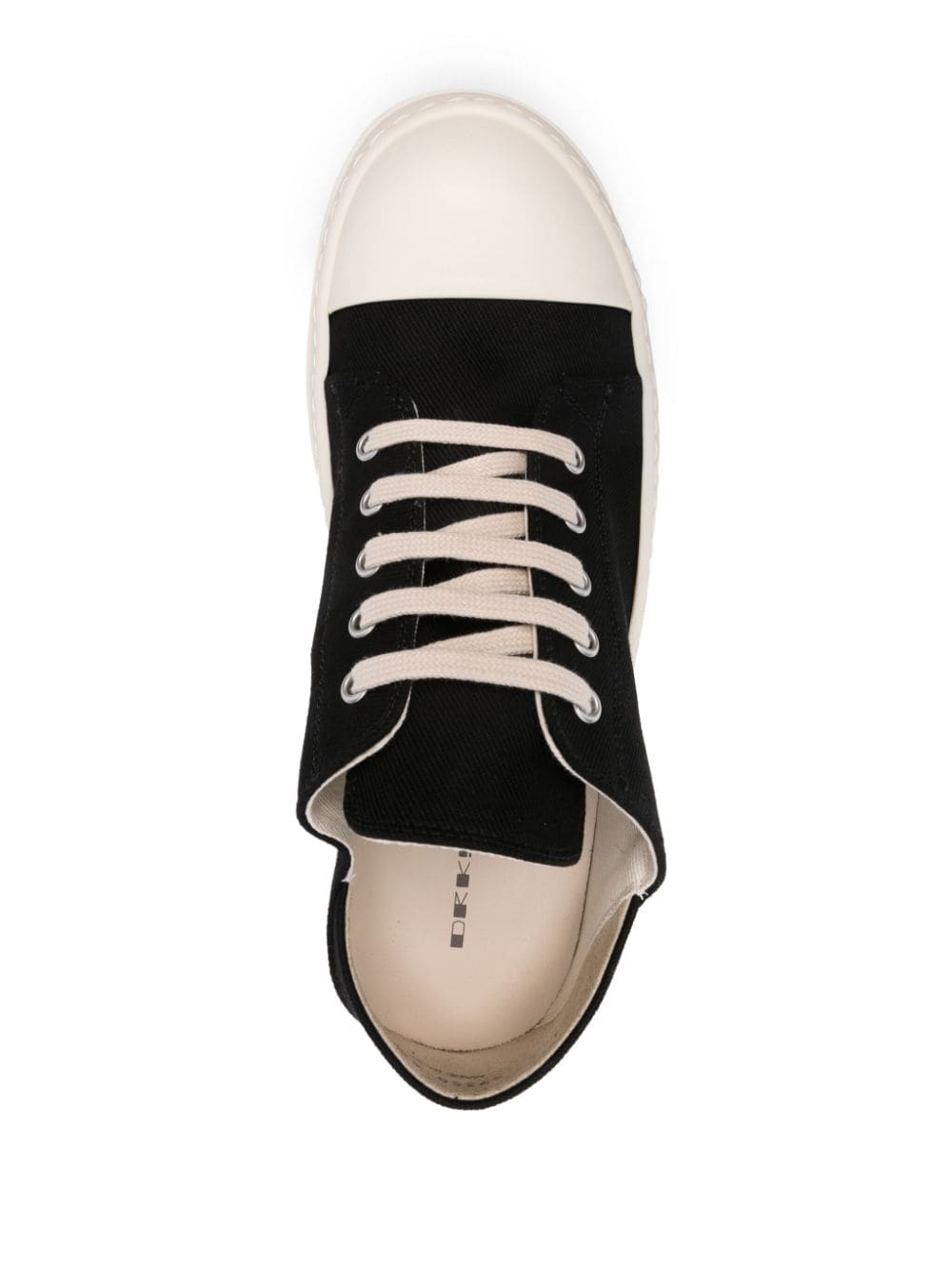 Shop Rick Owens Drkshdw Slip On Sneakers In Black