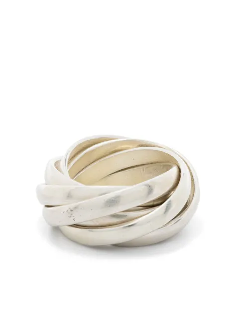 Jil Sander bague à design multi-tours