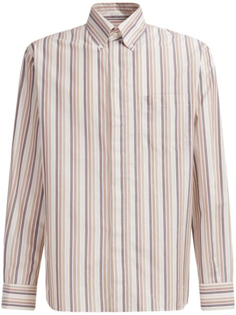 Marni striped cotton shirt Men