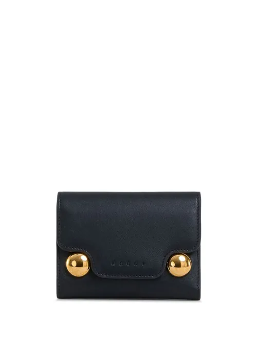 Portefeuille pliant Trunkaroo en cuir - Marni - Modalova