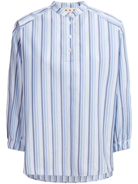 Marni striped pattern shirt Women