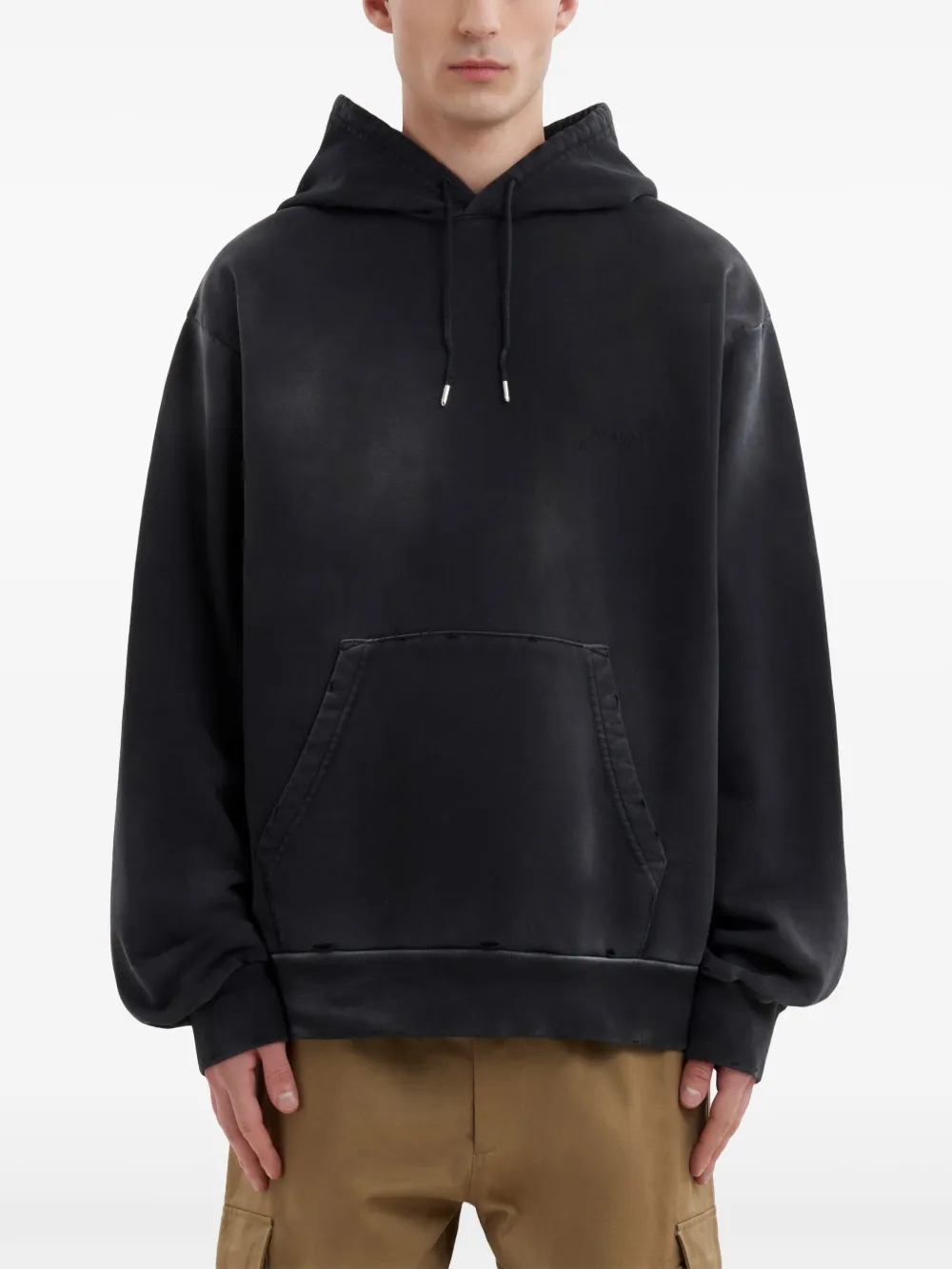 Marni Hoodie met gebleekt-effect Zwart