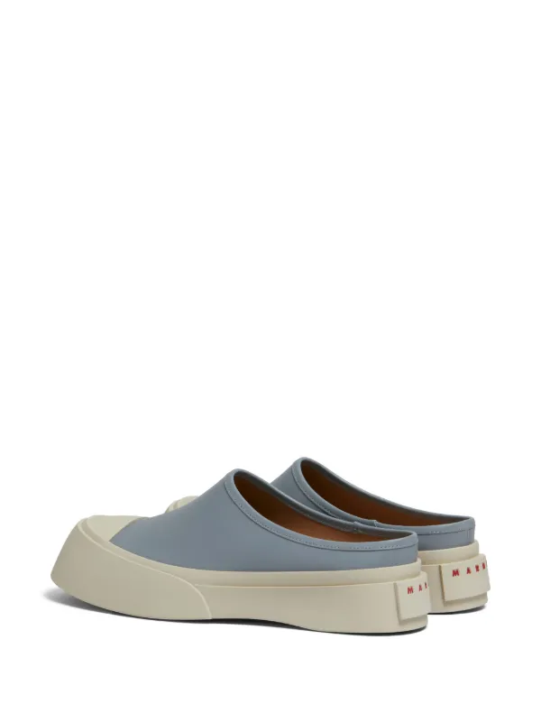【関税&送料込】Marni Grey Leather Mary Jane Sneakers Marni Grey Leather Mary Jane Sneakers | italist