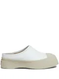 Marni Mary Jane leather mules - White