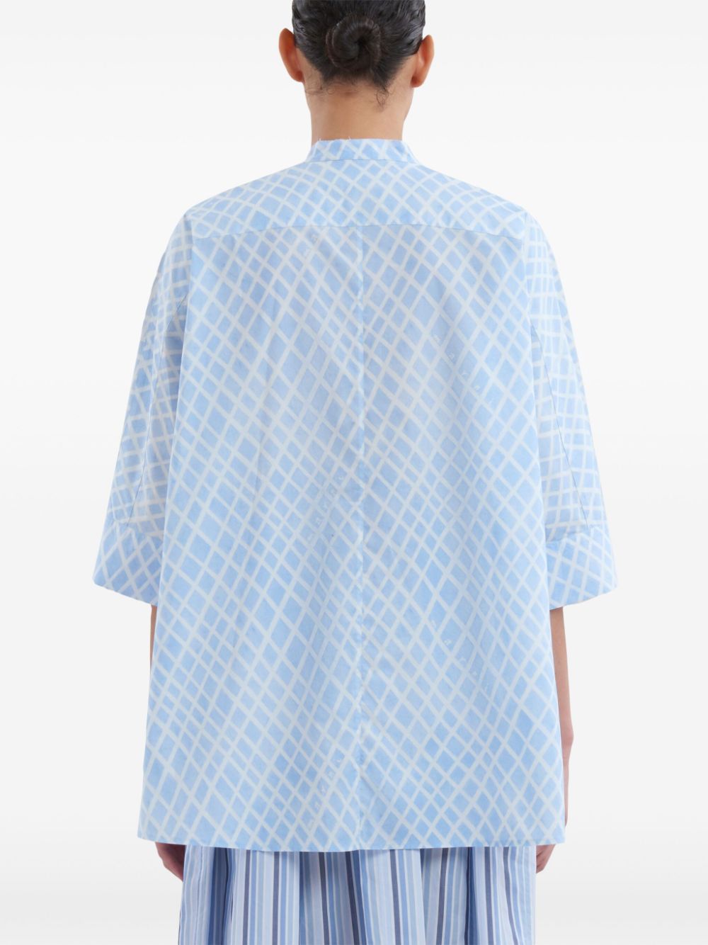 Marni check pattern shirt Women