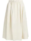 Marni elasticated-waist midi skirt - Neutrals