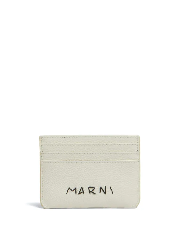 【MARNI】Logo Leather Card Holder 24019163_54042551_600.jpg