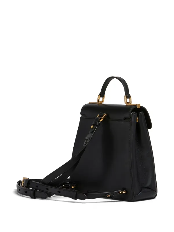 Marni Trunkaroo Leather Backpack | Black | FARFETCH