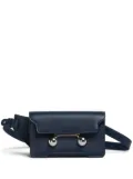 Marni Trunkaroo leather belt bag - Blue