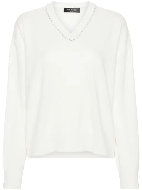 Fabiana Filippi — sequin-detailing jumper