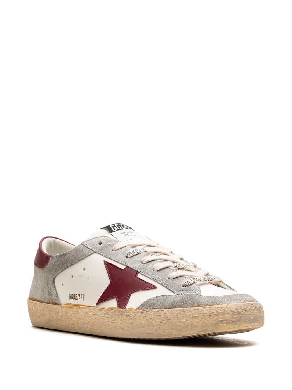 Golden Goose Super-Star Penstar "White/Ice/Bordeaux" sneakers - Wit