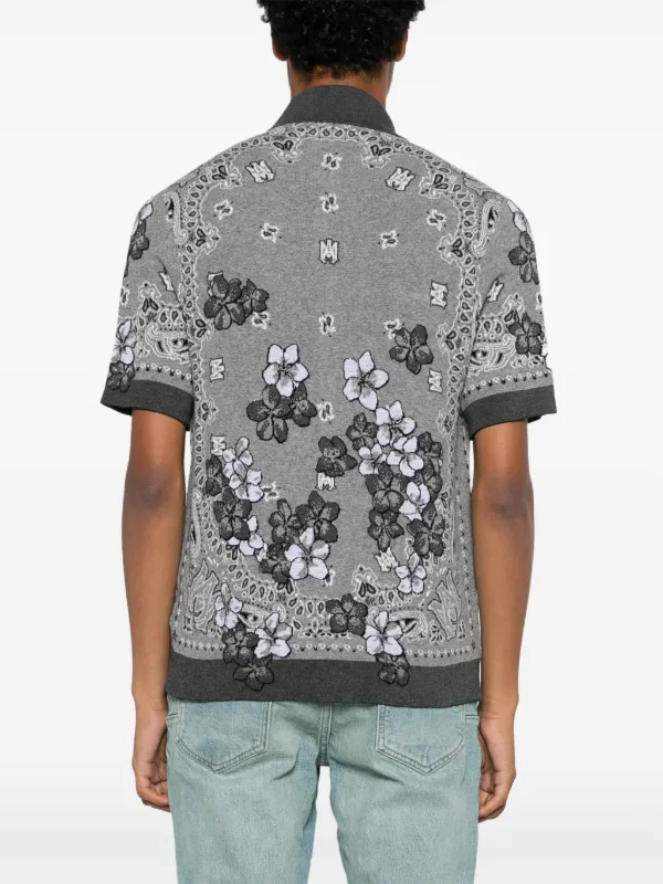 AMIRI フローラルパターン ジャケット AMIRI フローラルパターン ジャケット