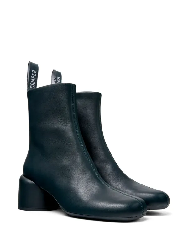 Camper Niki 60mm Leather Ankle Boots | Green | FARFETCH