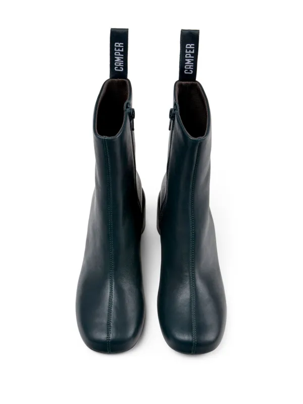 Camper Niki 60mm Leather Ankle Boots | Green | FARFETCH