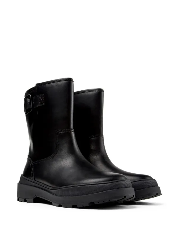 Camper Brutus Trek Leather Ankle Boots Black FARFETCH IN
