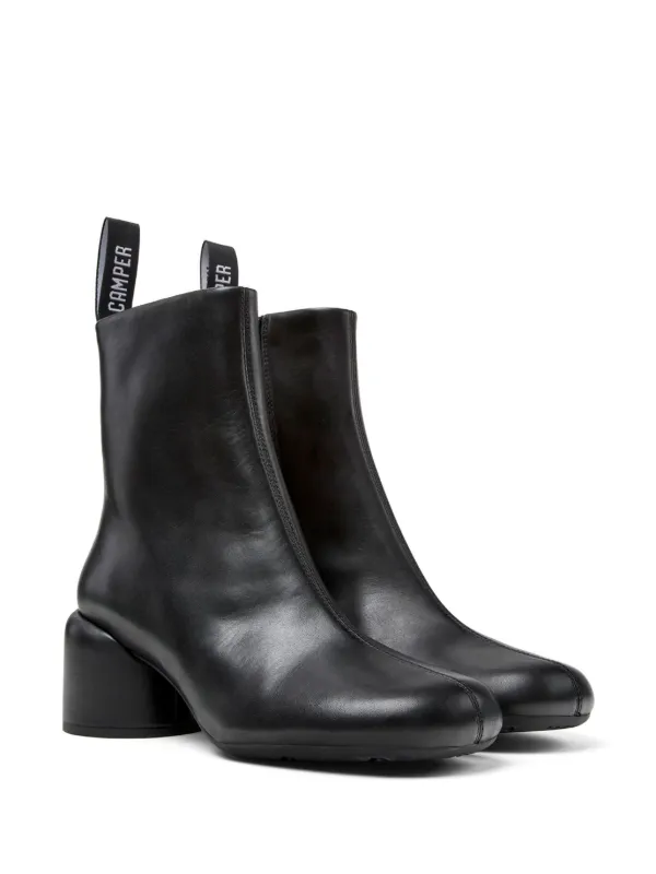 Camper Niki 60mm Leather Ankle Boots | Black | FARFETCH