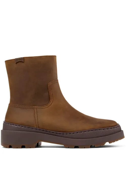 Bottines en daim à bout rond - Camper - Modalova
