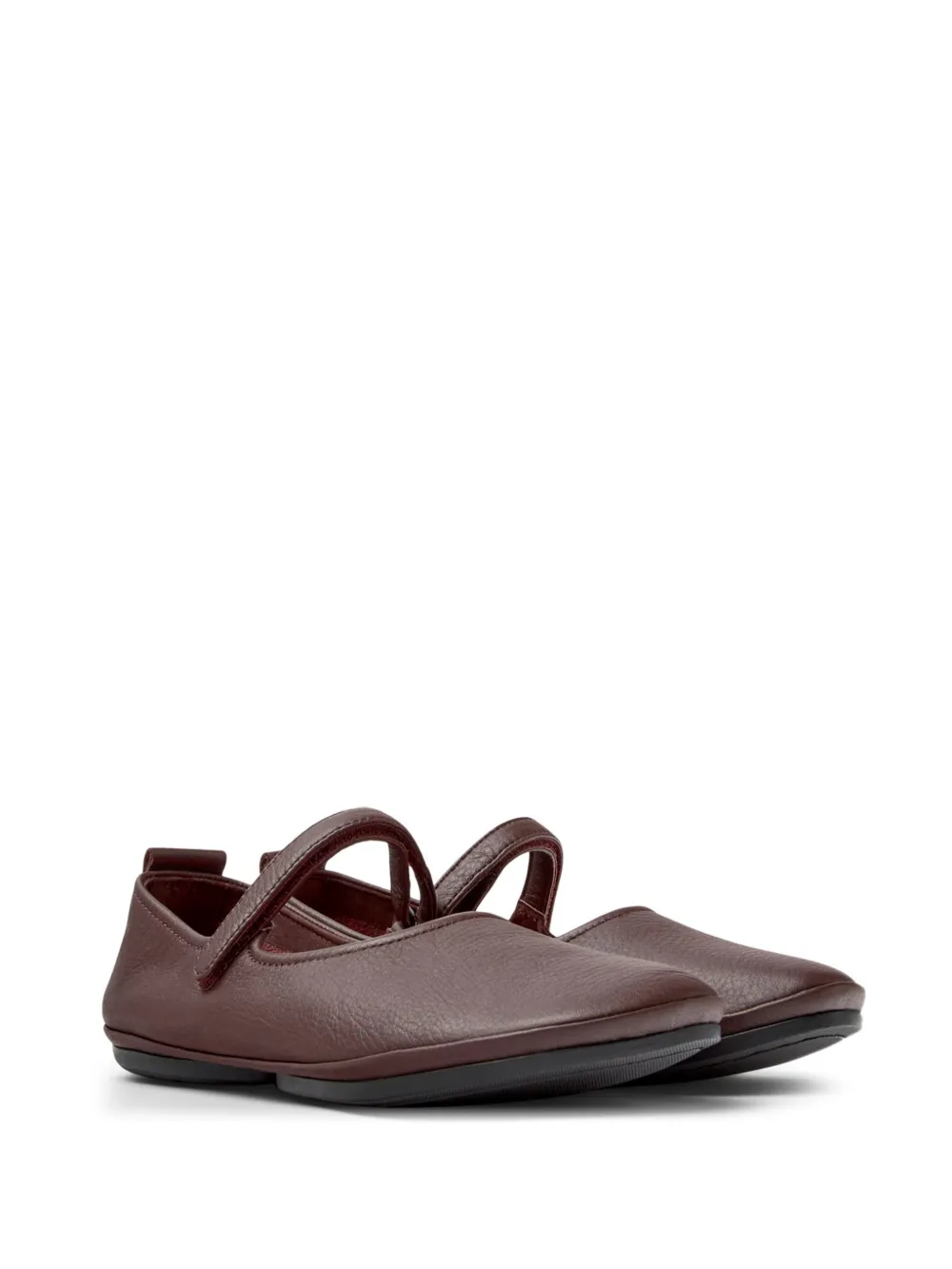 Camper Right leren ballerina's - Rood