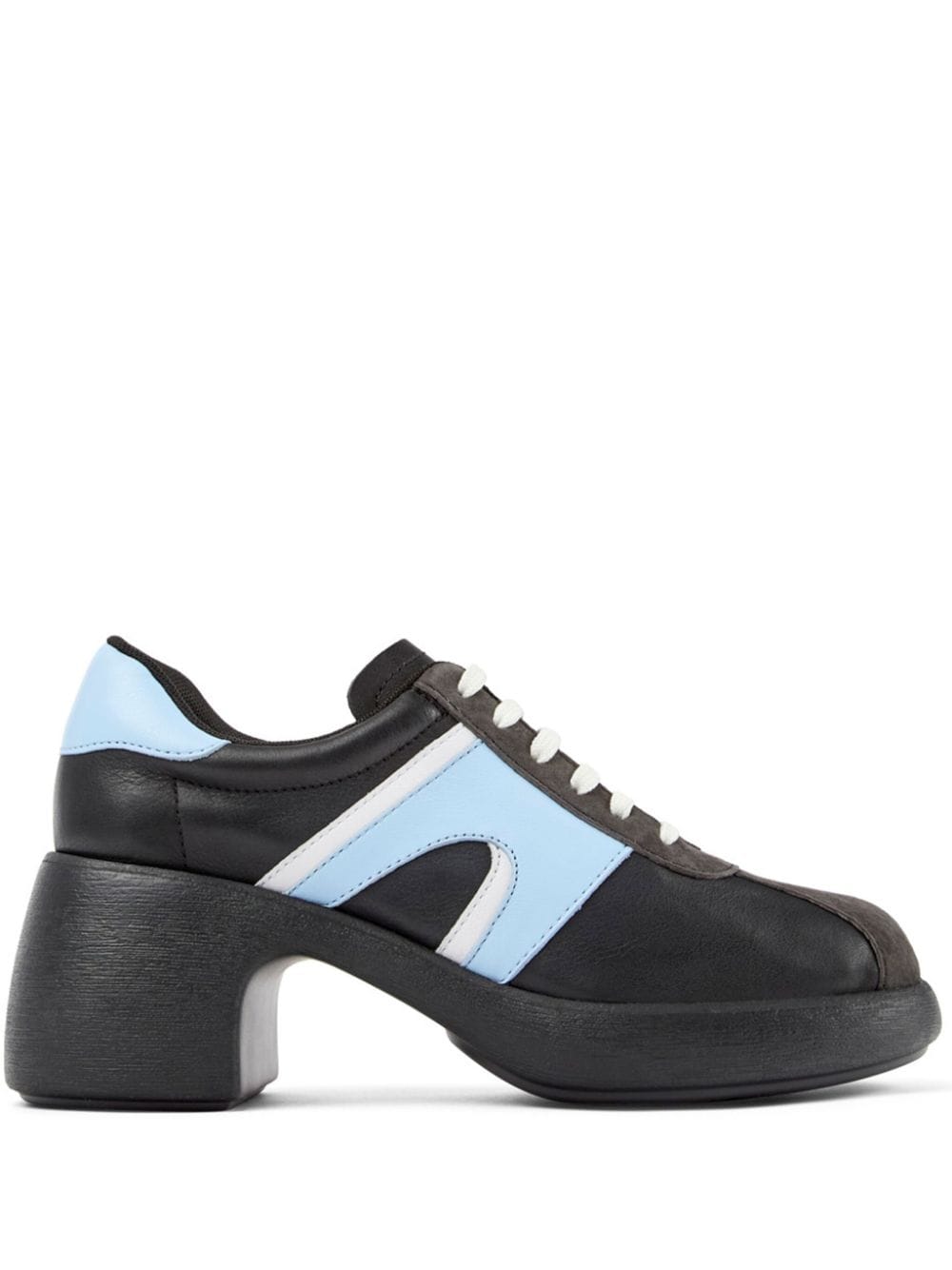 Camper Thelma platform mid-heel trainers Black