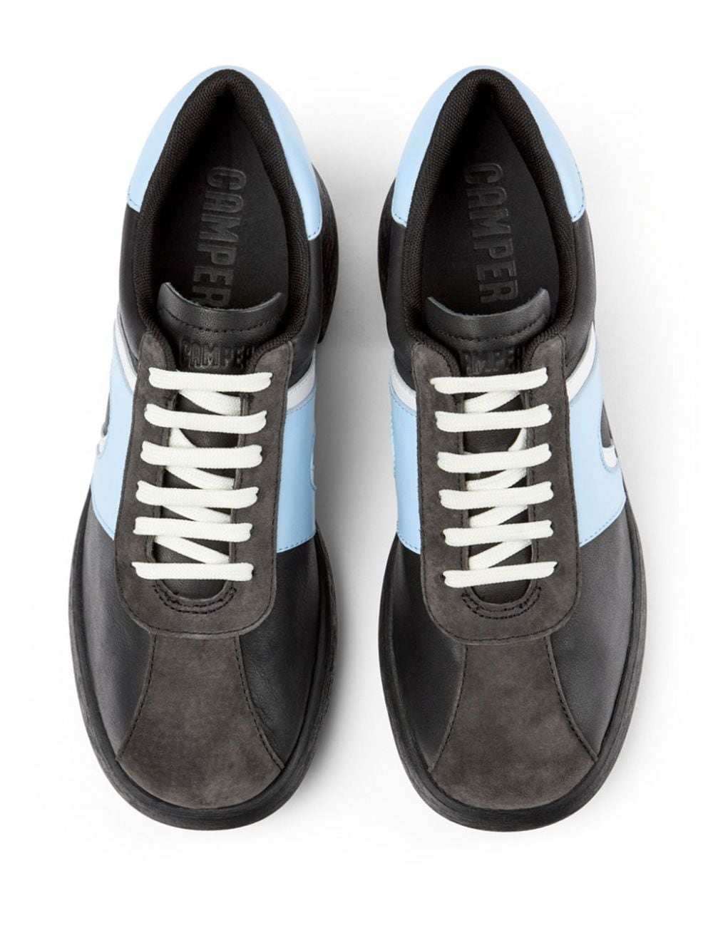 Shop Camper Thelma Platform Mid-heel Trainers In Black