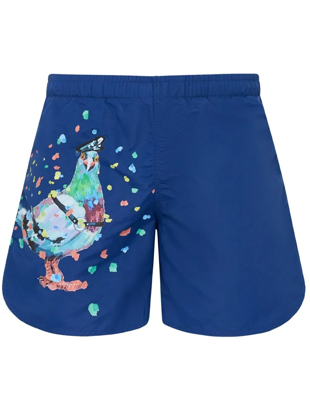 Jw Anderson Pigeon Swim Shorts In 888 Navy